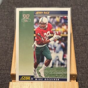 Jerry Rice Football Card
